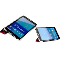 Чехол Fashion для Samsung Tab4 7.0" T230, T231 Красный