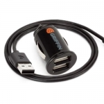 Автомобильное зарядное Griffin 2 USB 2.1А с кабелем